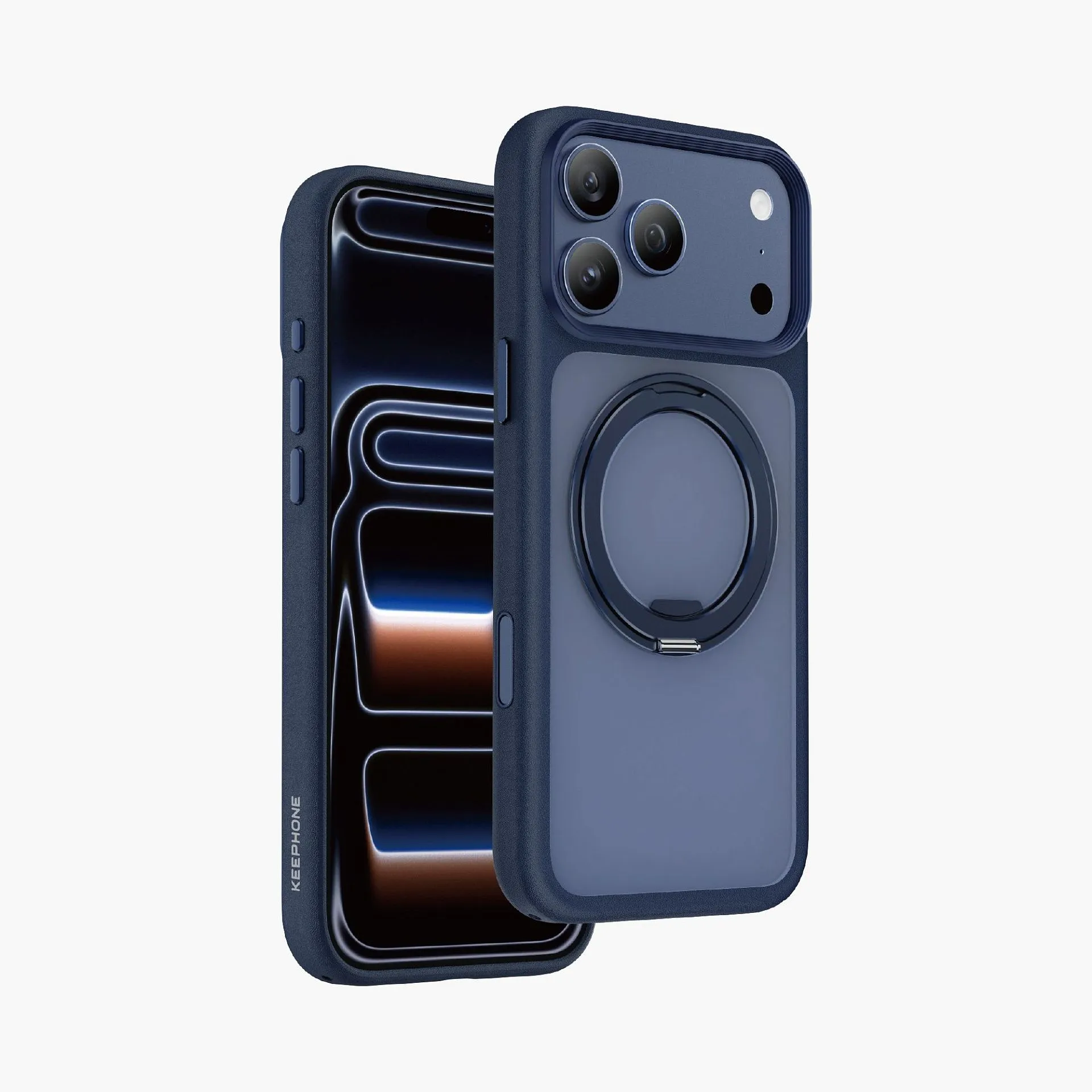 Чехол защитный KEEPHONE OMEGA для iPhone 17 Pro / iPhone 18 Pro, черныйphoto1