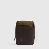Мужская сумка через плечо с карманом для iPad mini Piquadro CA3084B3/VETM, зелёный