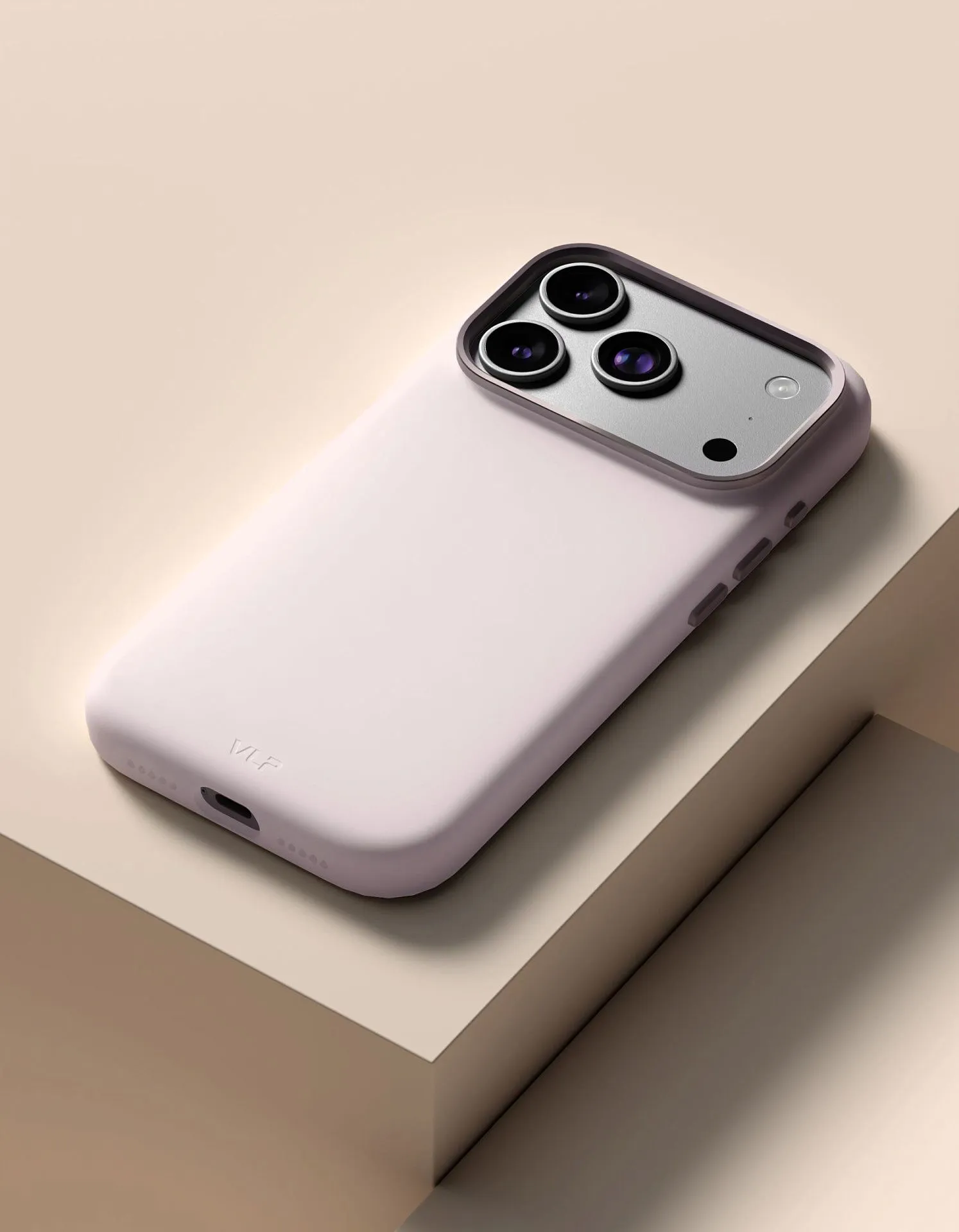 Чехол защитный VLP Aster Pro Case с MagSafe для iPhone 17 Pro, розовыйphoto1