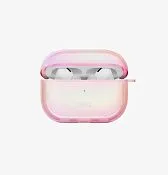 Чехол UNIQ Iridescia для AirPods Pro (2nd Gen) / AirPods Pro (1st Gen), голографический розовый (pink prism)