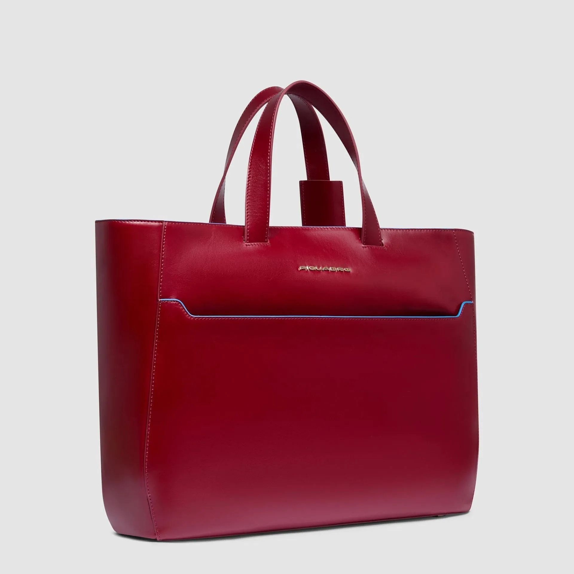 Женская кожаная сумка-тоут для ноутбука 15,6" Piquadro BD6680B2/R, красныйphoto1