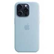 Силиконовый чехол MagSafe для iPhone 15 Pro Светло-синий