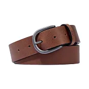 Ремень из гладкой кожи Piquadro Black square CU6522B3/TM, коричневый