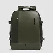 Дорожный рюкзак для ноутбука 15,6" с расширением объёма Piquadro CA7192W145/VE, зелёный