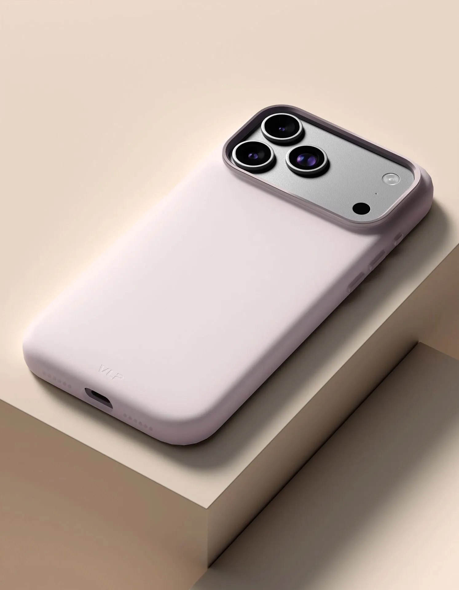 Чехол защитный VLP Aster Pro Case с MagSafe для iPhone 17 Pro Max, розовыйphoto1