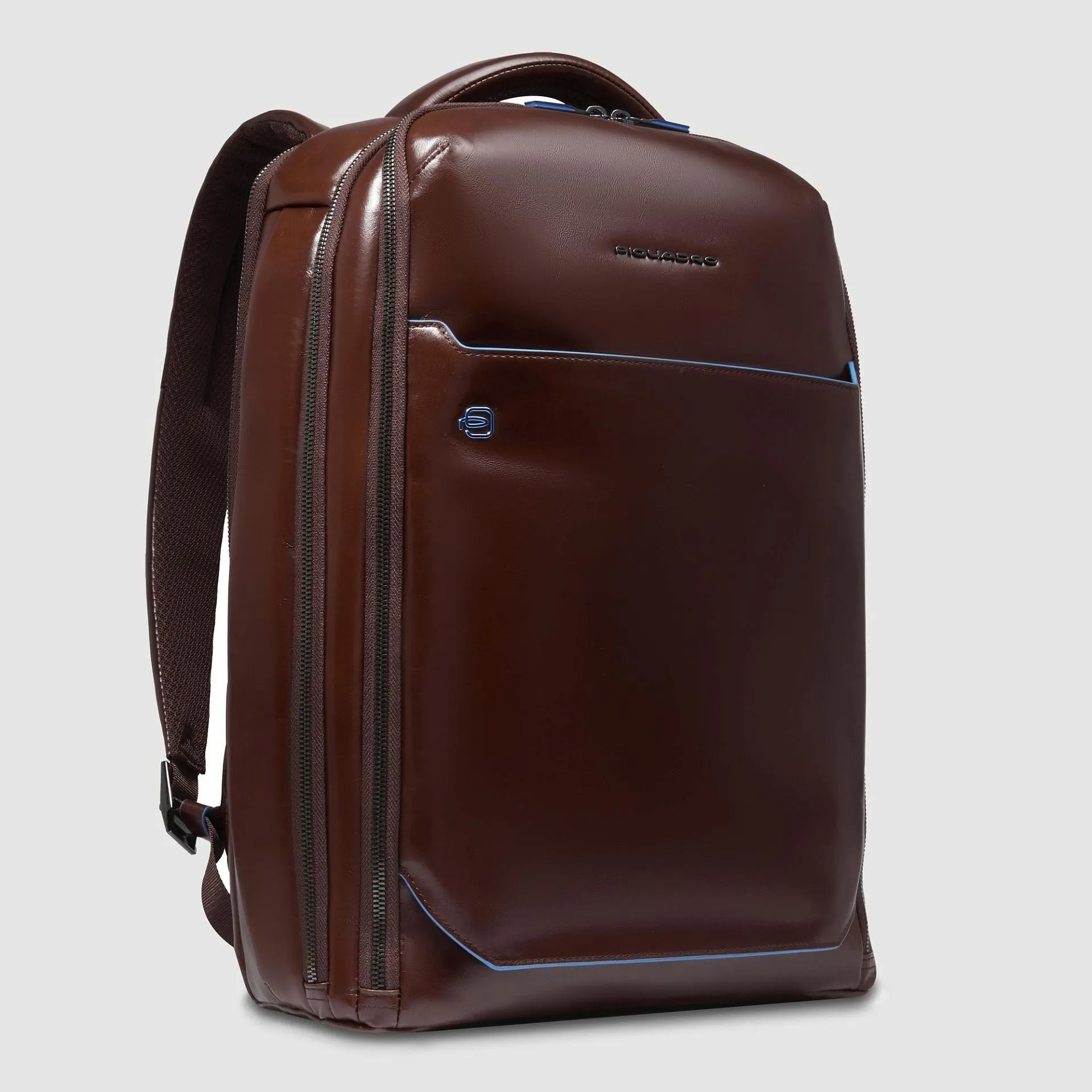 Кожаный рюкзак для ноутбука 15,6" с RFID-защитой Piquadro CA6817B2/MO, коричневыйphoto1