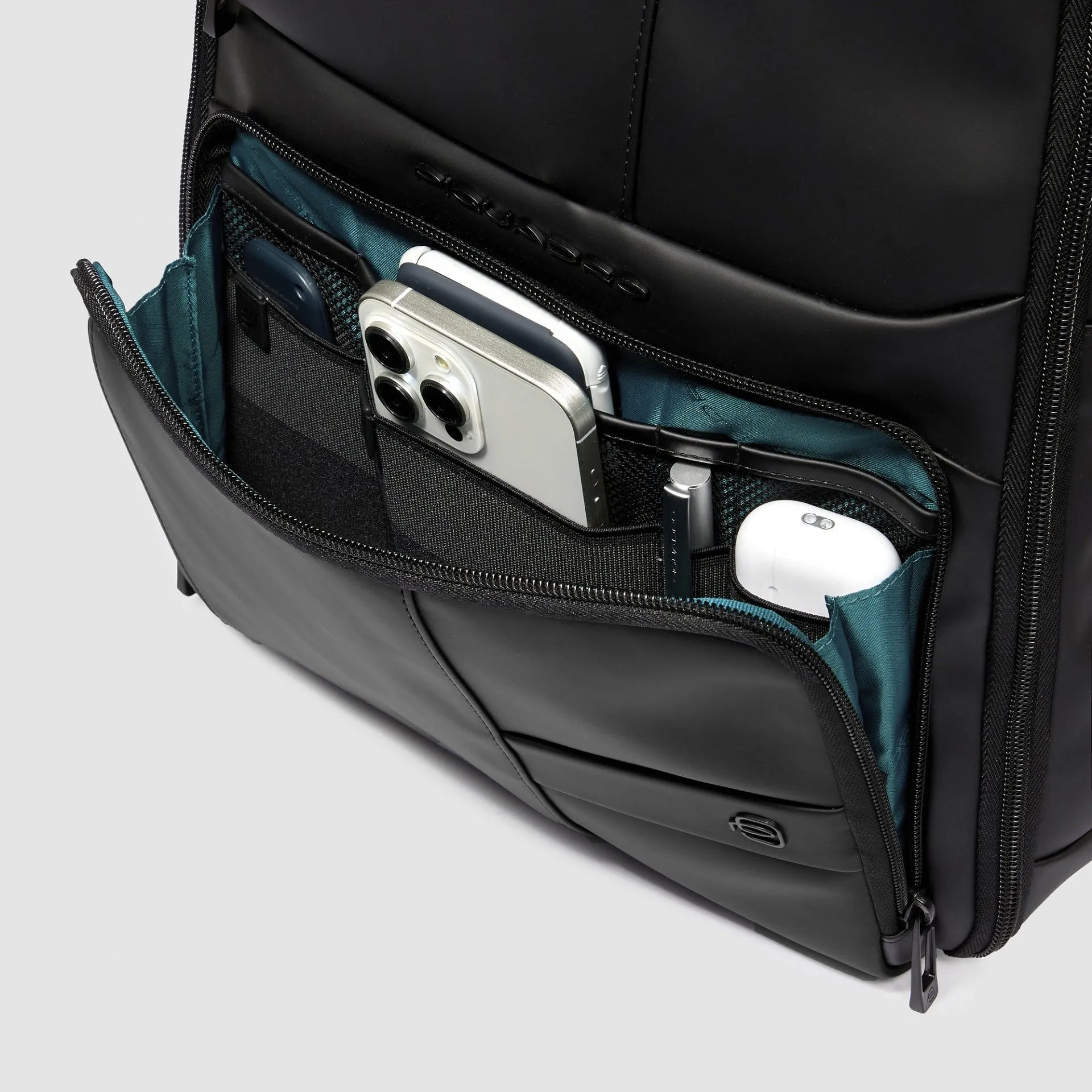 Водоотталкивающий рюкзак для ноутбука 14" Piquadro CA6238W129W/BLU, синийphoto7