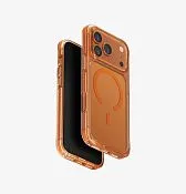 Чехол UNIQ Combat для iPhone 17 Pro Max, оранжевый (Volt Orange)
