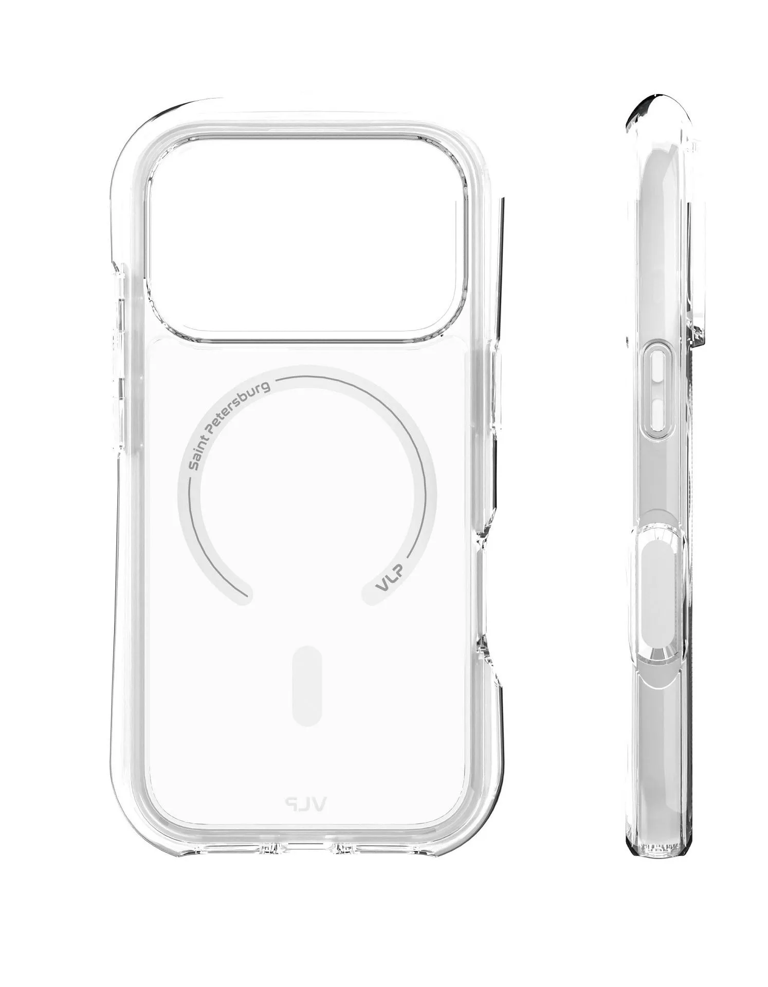 Чехол защитный VLP Bubble Case с MagSafe для iPhone 17 Pro, белыйphoto4