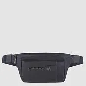 Поясная сумка из нейлона и кожи с карманом для AirPods Piquadro CA2174BR2/BLU, синий