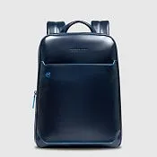 Кожаный рюкзак для ноутбука 14" с RFID-защитой Piquadro CA6311B2/BLU2, синий