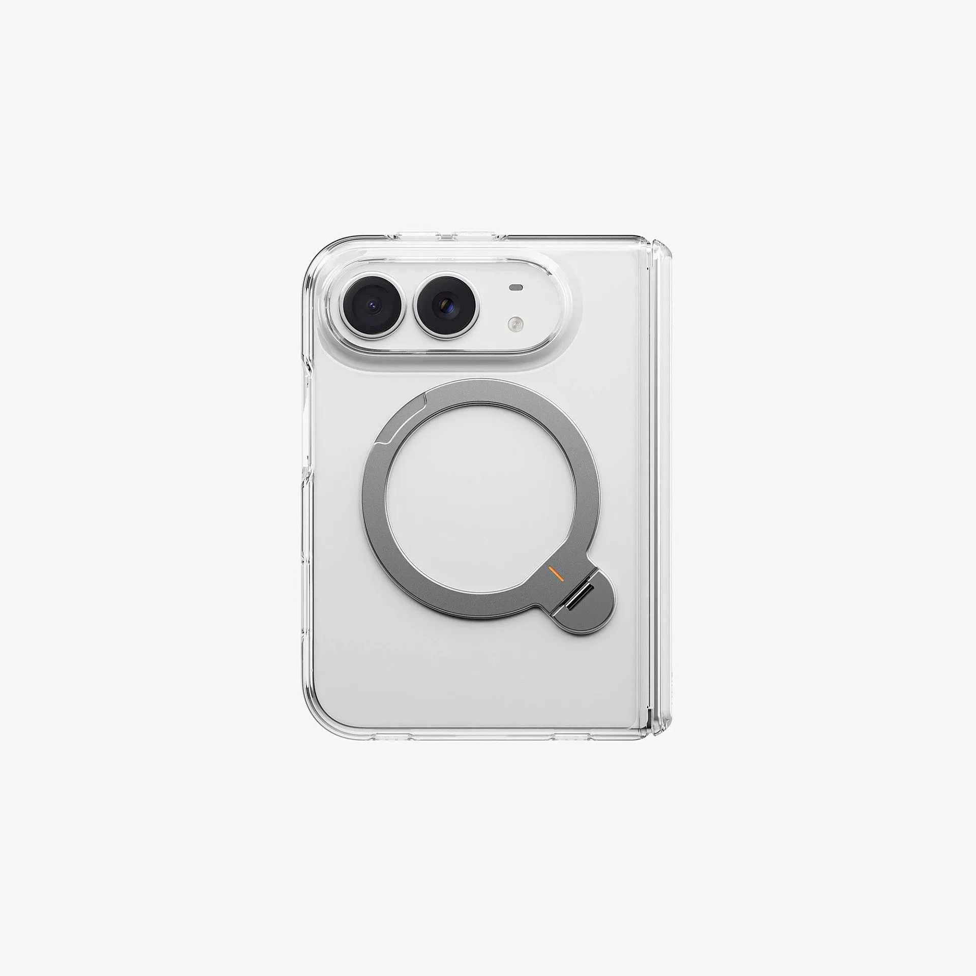 Чехол UNIQ Velix Q-Fold 360 Kickstand для iPhone Duo, прозрачный (clear)photo0