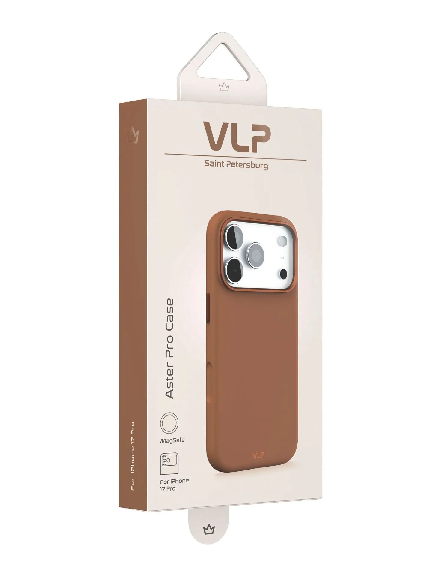 Чехол защитный VLP Aster Pro Case с MagSafe для iPhone 17 Pro, моккаphoto5
