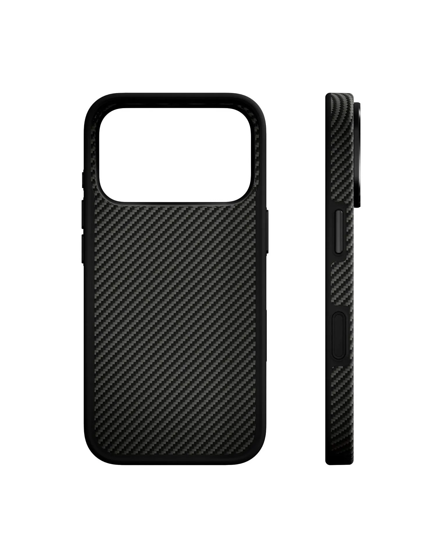 Чехол защитный VLP Kevlar Hybrid Case с MagSafe для iPhone 18 Pro, черныйphoto5