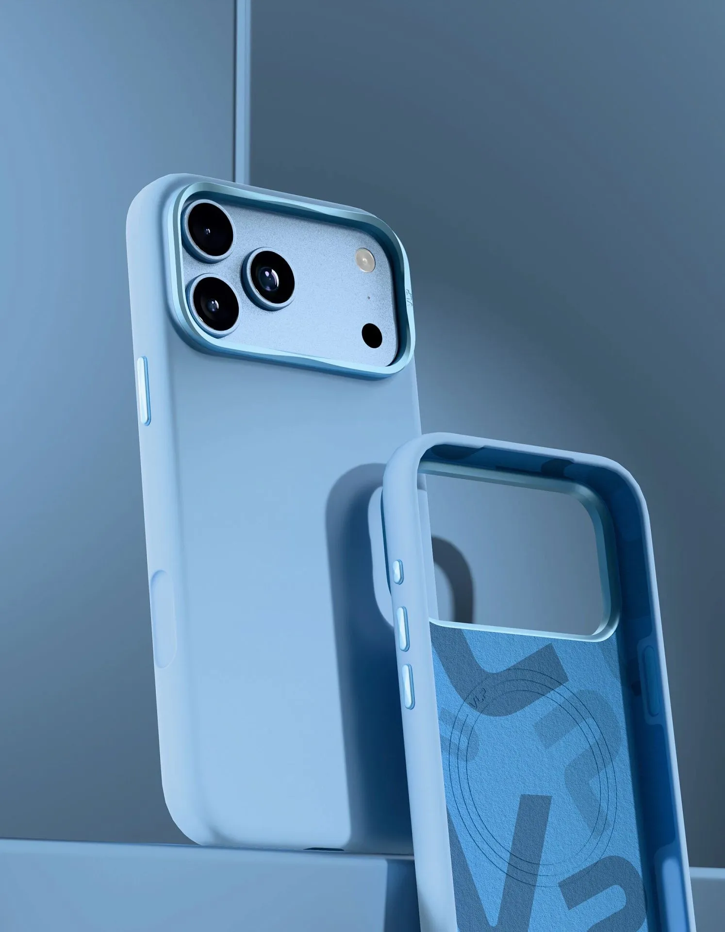 Чехол защитный VLP Aster Pro Case с MagSafe для iPhone 18 Pro, голубойphoto1