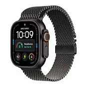 Apple Watch Ultra 4, 49 мм корпус из титана черного цвета, браслет миланская петля