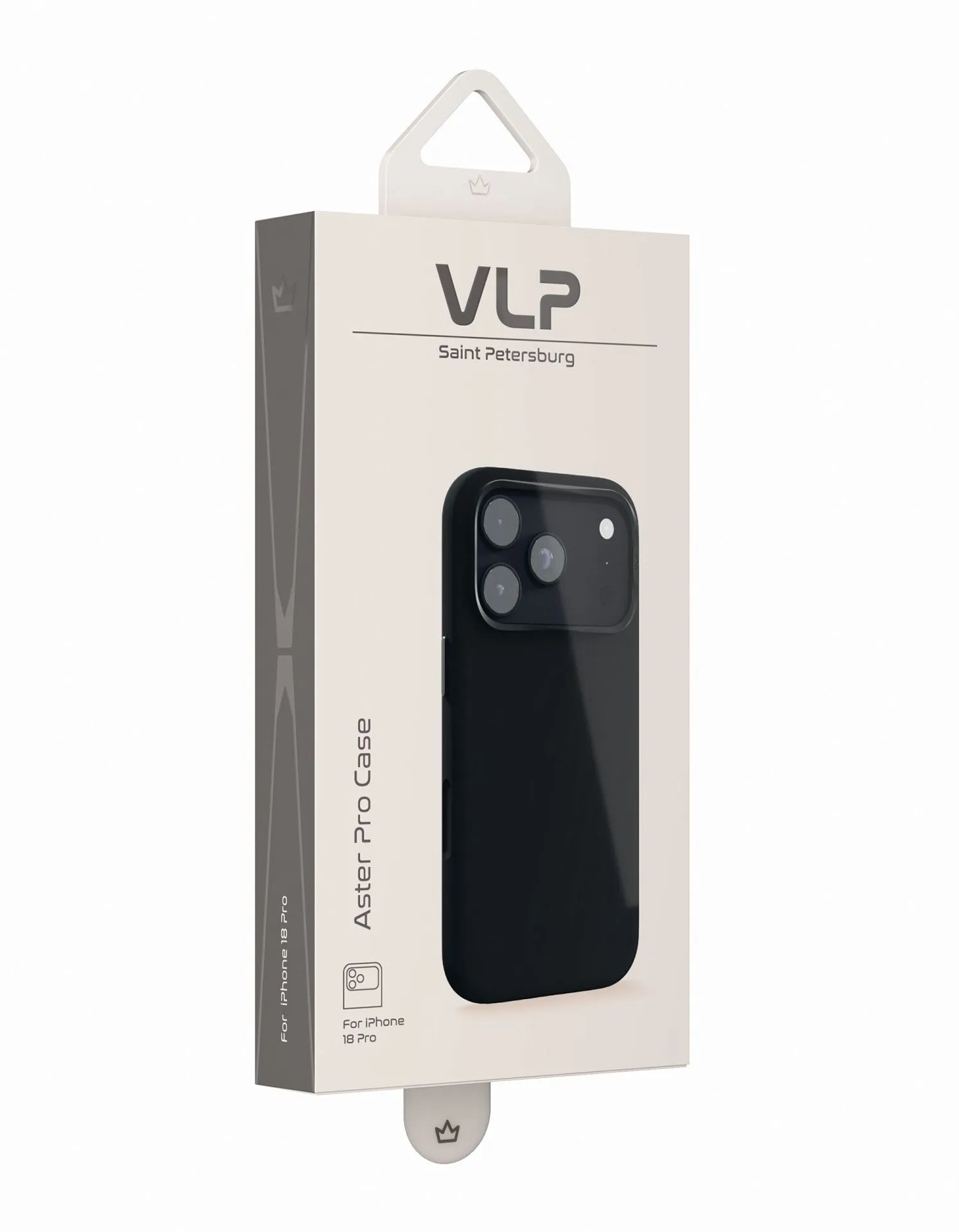 Чехол защитный VLP Aster Pro Case с MagSafe для iPhone 18 Pro, черныйphoto9