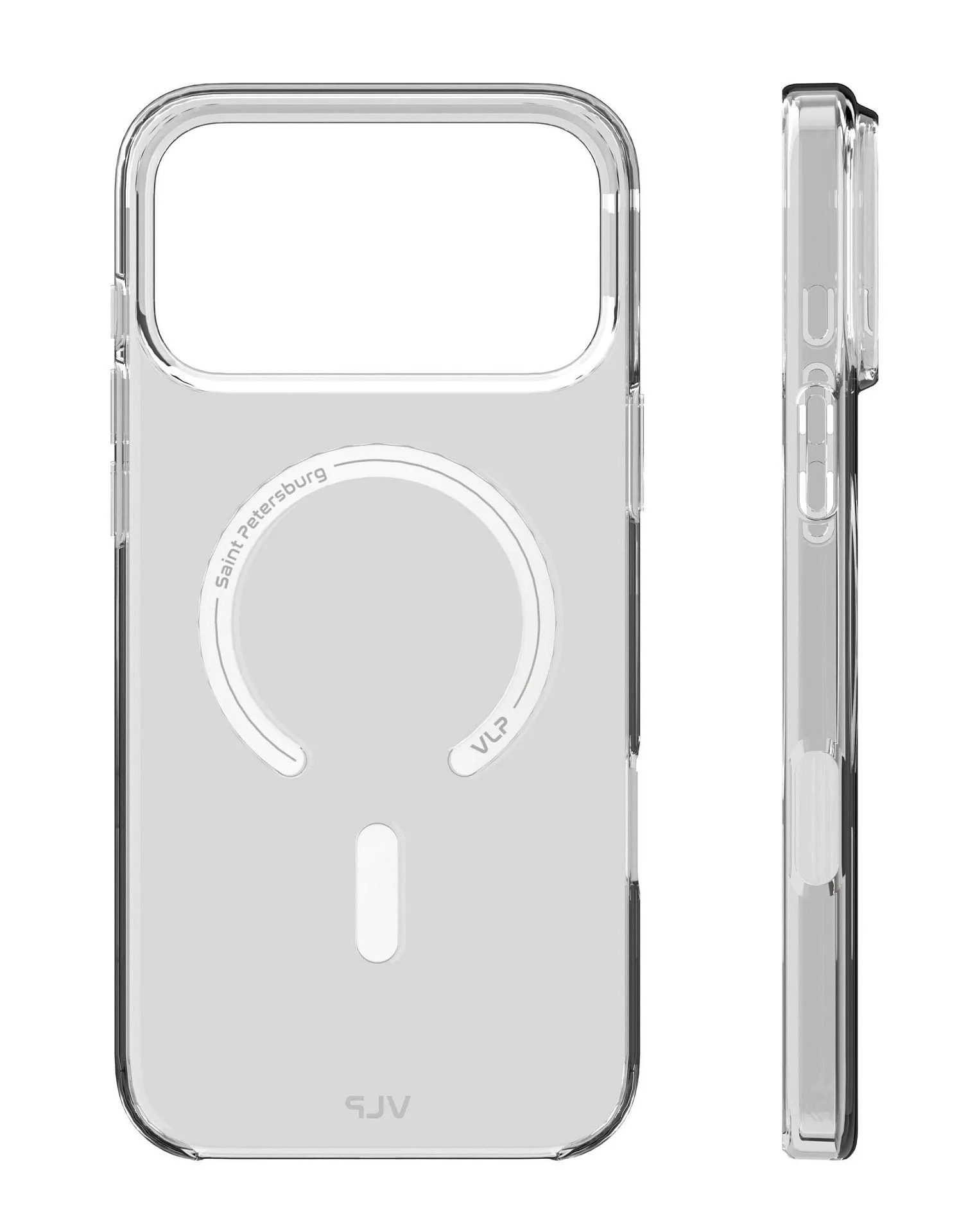 Чехол защитный VLP Puro Case с MagSafe для iPhone 17 Pro Max, прозрачныйphoto2