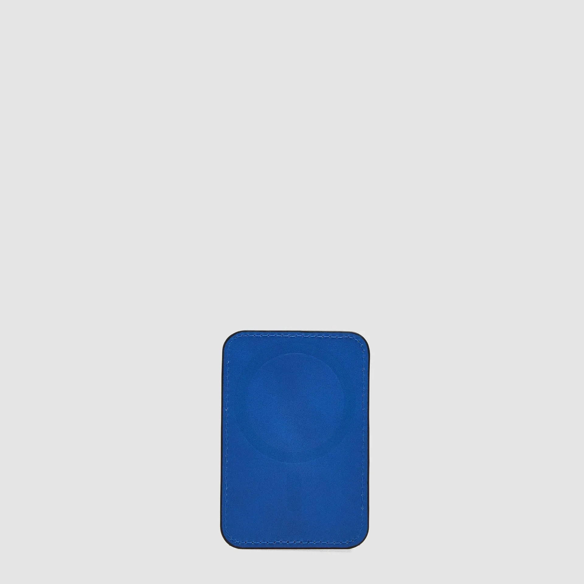 Кардхолдер MagSafe из кожи с RFID-защитой Piquadro PP7285S145R/BLU, синийphoto1