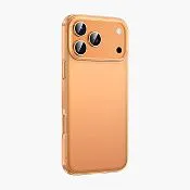 Чехол защитный KEEPHONE X-CRYSTAL Never Yellow для iPhone 17 Pro Max / iPhone 18 Pro Max, оранжевый