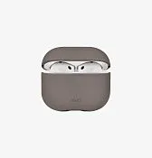 Чехол UNIQ Lyden DS для AirPods 4 / AirPods 5, серый (flint grey)