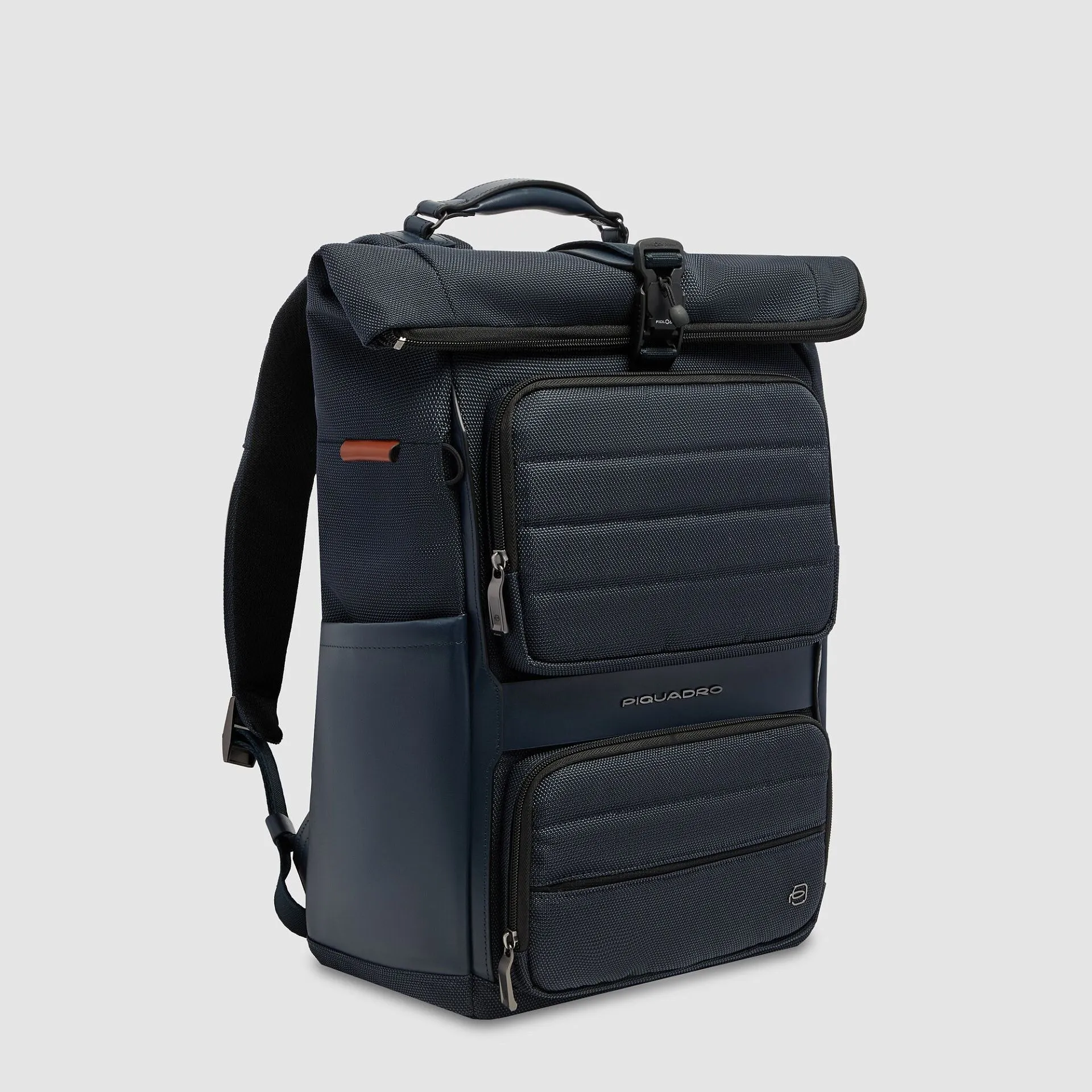 Рюкзак roll-top для ноутбука 15,6" с сеткой для шлема Piquadro CA7280W150/BLU, синийphoto1