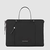 Женская рабочая сумка из кожи для ноутбука 15,6" Piquadro CA4021W92/N, чёрный