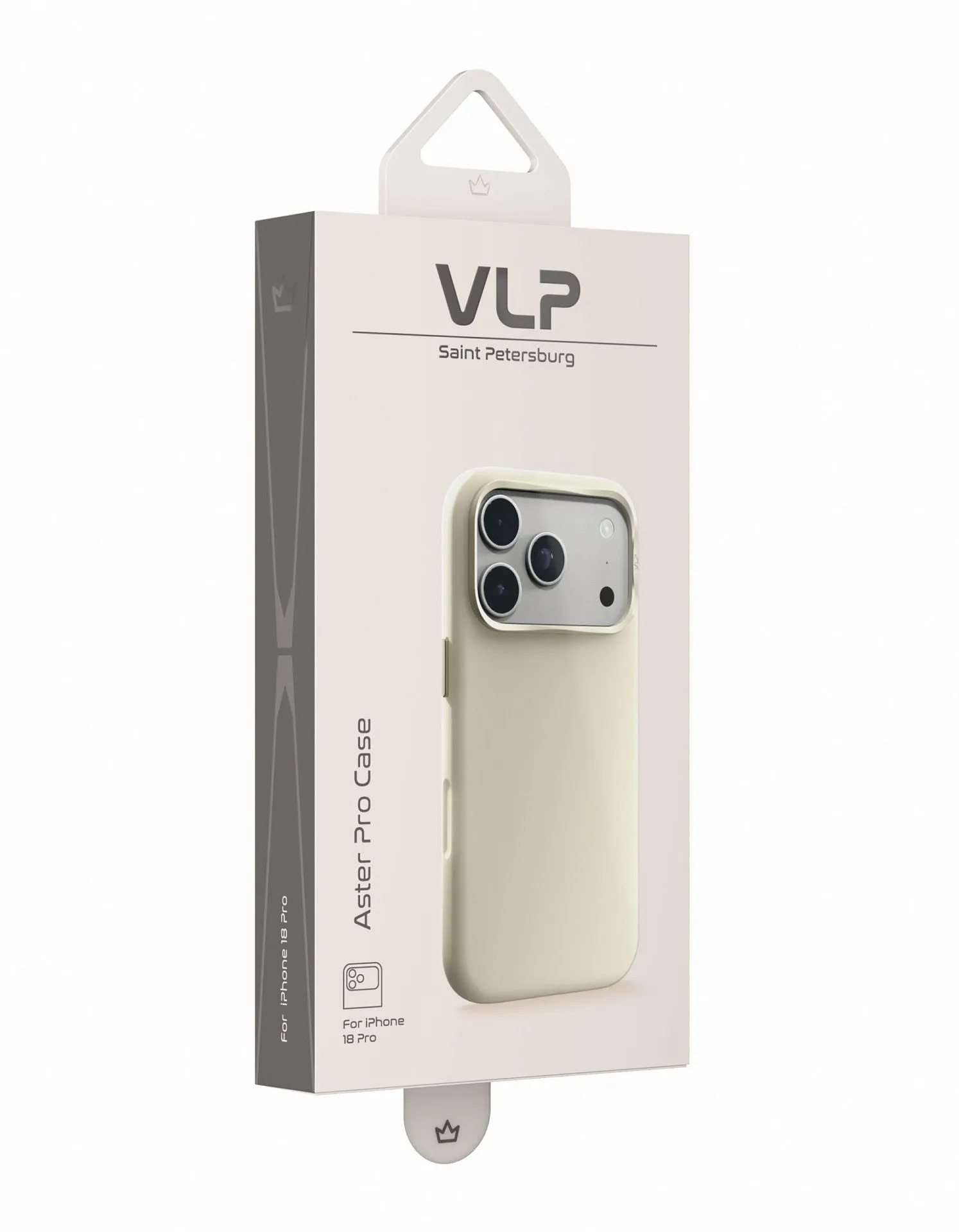 Чехол защитный VLP Aster Pro Case с MagSafe для iPhone 18 Pro, белыйphoto9