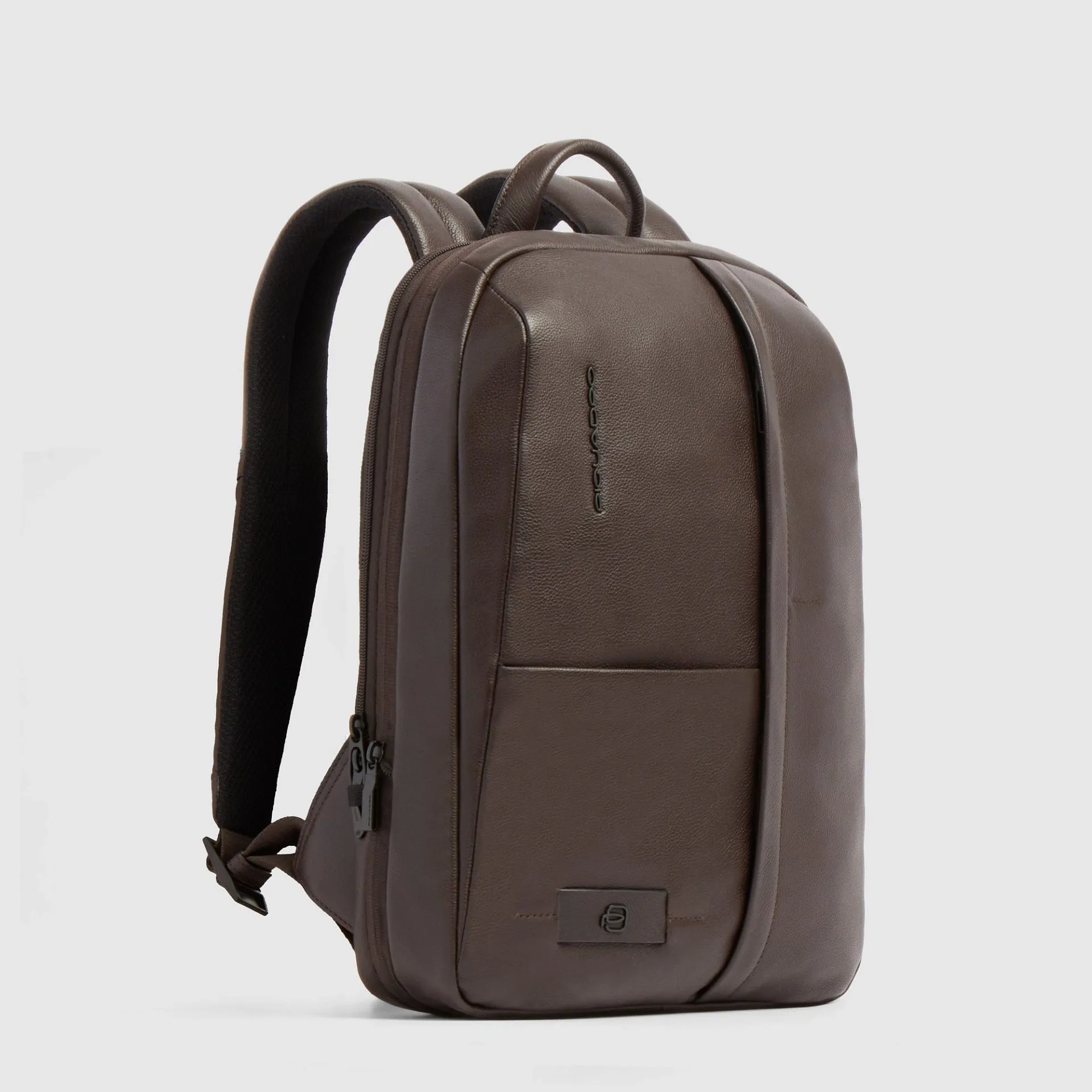 Кожаный расширяемый рюкзак для ноутбука 14" Piquadro CA7054W137/TM, коричневыйphoto1