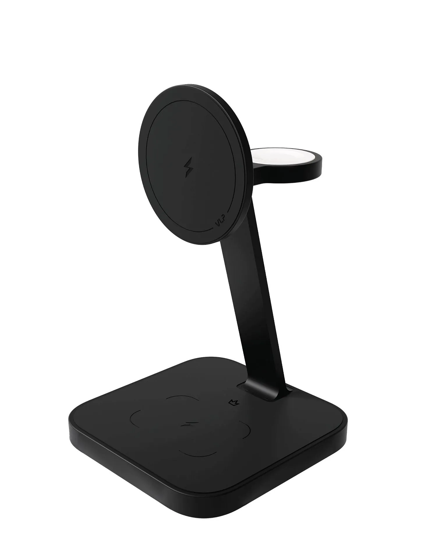 Беспроводное зарядное устройство VLP Unity Power 3in1 для Apple, черный титанphoto0