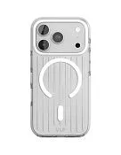 Чехол защитный VLP Pulse Case с MagSafe для iPhone 18 Pro, серебристый
