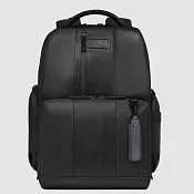 Кожаный рюкзак для ноутбука 15,6" с RFID-защитой Piquadro CA4550UB00BM/N, чёрный