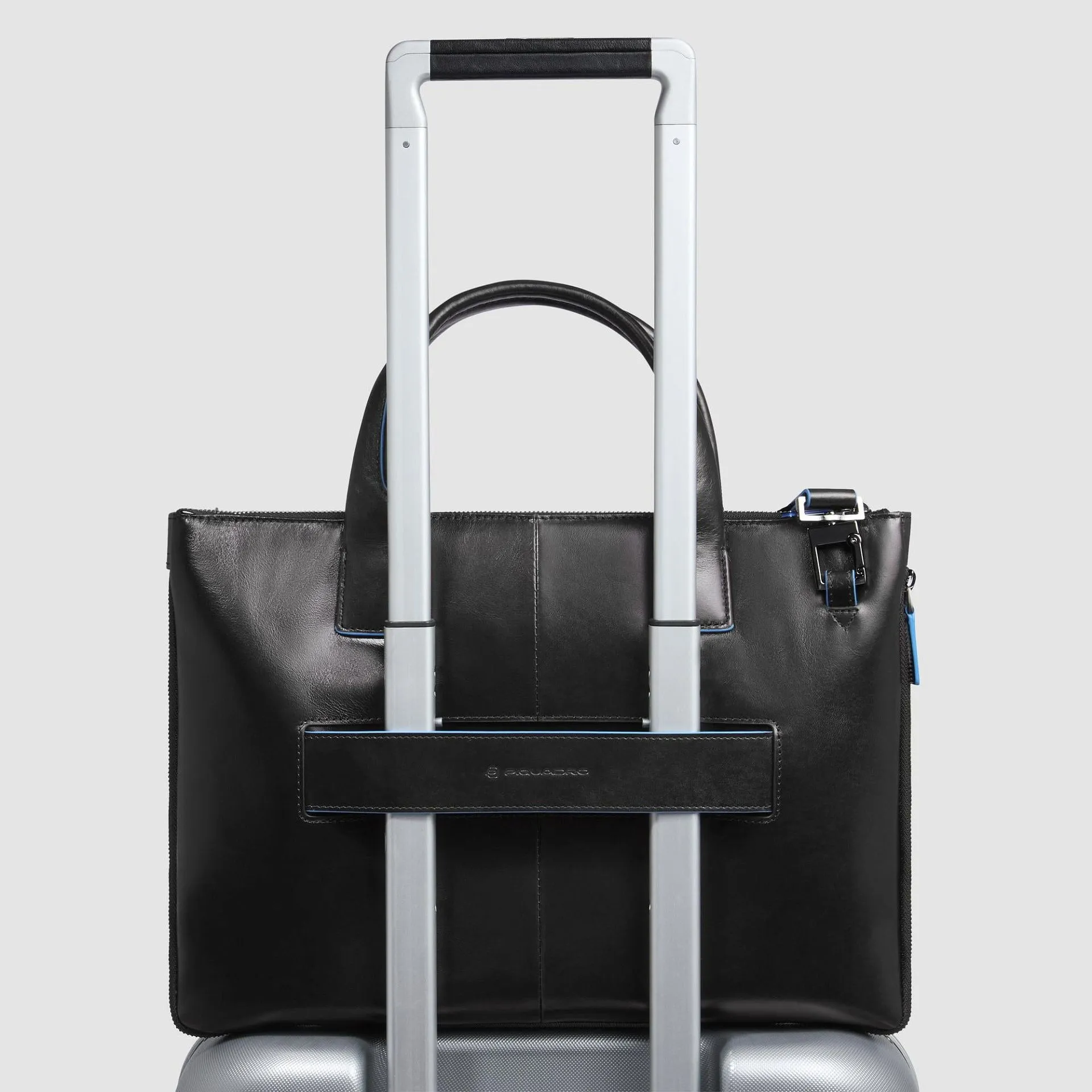 Тонкая кожаная сумка для ноутбука 14" Piquadro CA6857B2/N, чёрныйphoto2