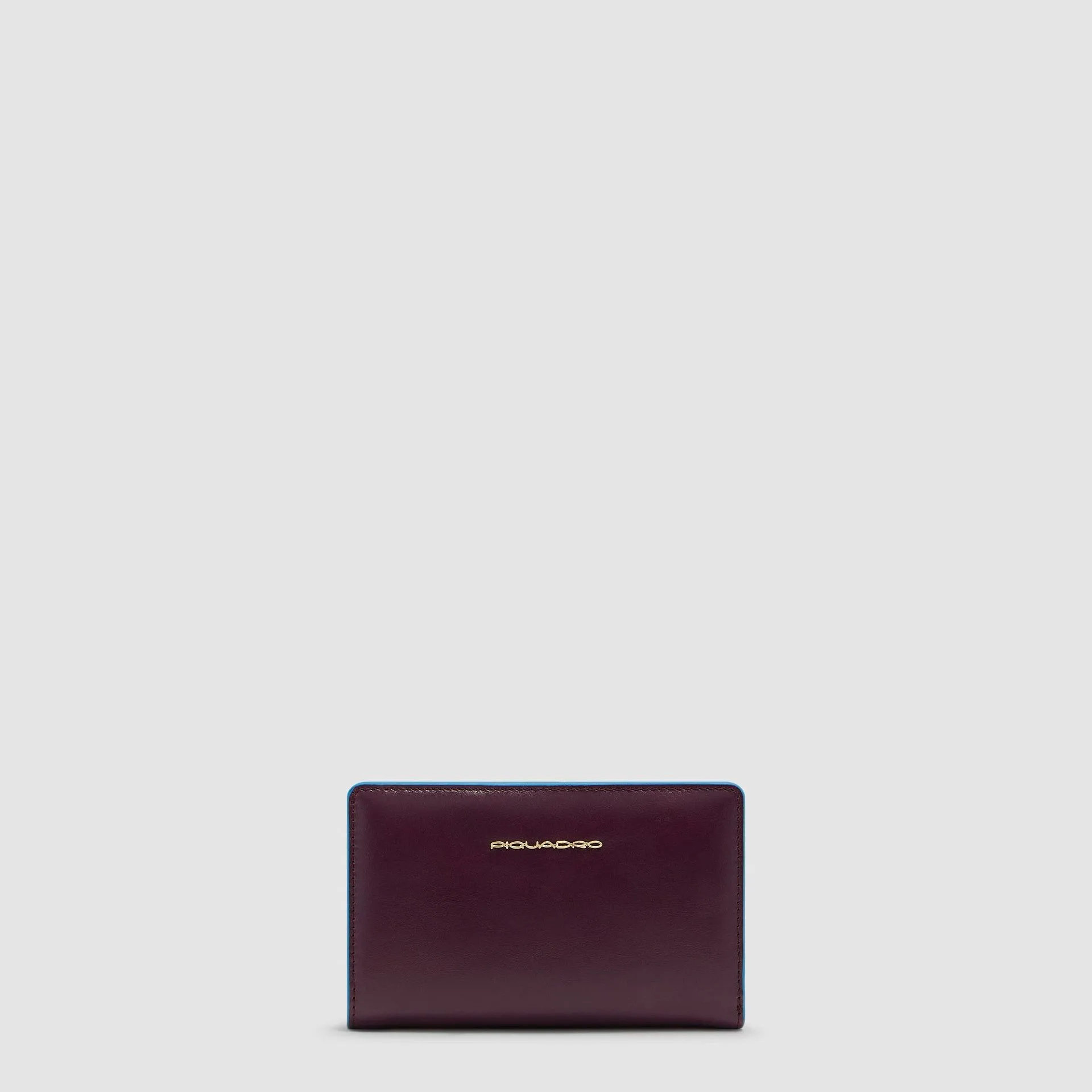 Женский кожаный кошелёк с RFID-защитой, 10 карт Piquadro PD6661B2R/BO, бордовыйphoto0