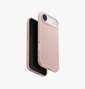 Чехол UNIQ Lino для iPhone Air, розовый (Blush Pink)