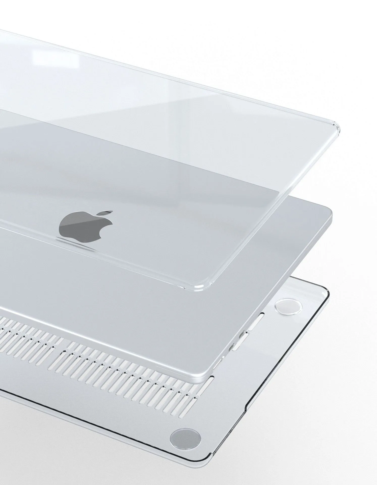 Чехол защитный VLP Click Case для MacBook Air M2/M3 15.3'', прозрачныйphoto4