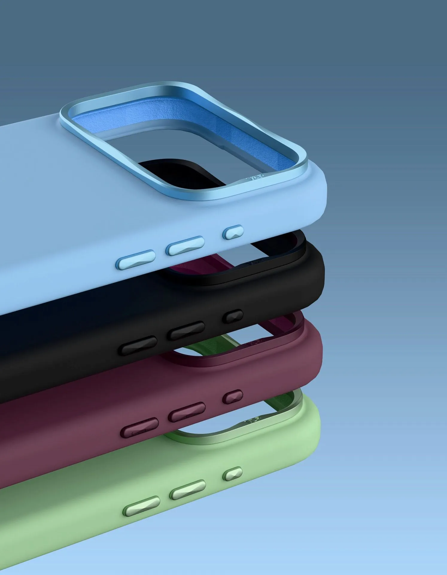 Чехол защитный VLP Aster Pro Case с MagSafe для iPhone 18 Pro, голубойphoto7