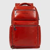 Кожаный рюкзак для ноутбука 15,6" со стальным тросом Piquadro CA6592B2BM/CU4, коричневый