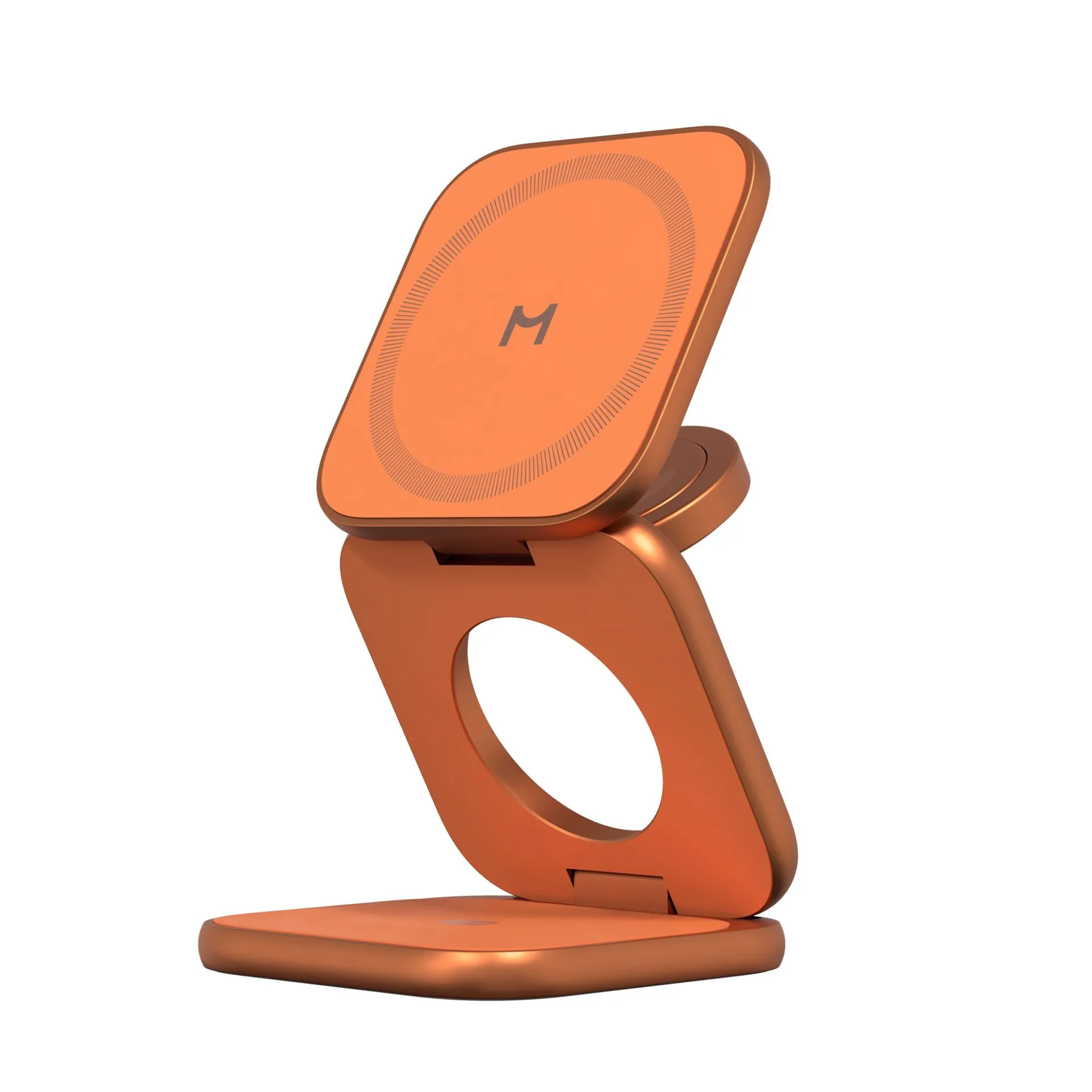 Складное беспроводное зарядное устройство 3 в 1 Magssory Fold Ultra для Apple Orangephoto0