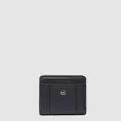 Женский кожаный кошелёк на 4 карты с RFID-защитой Piquadro PD6660W92R/N, чёрный
