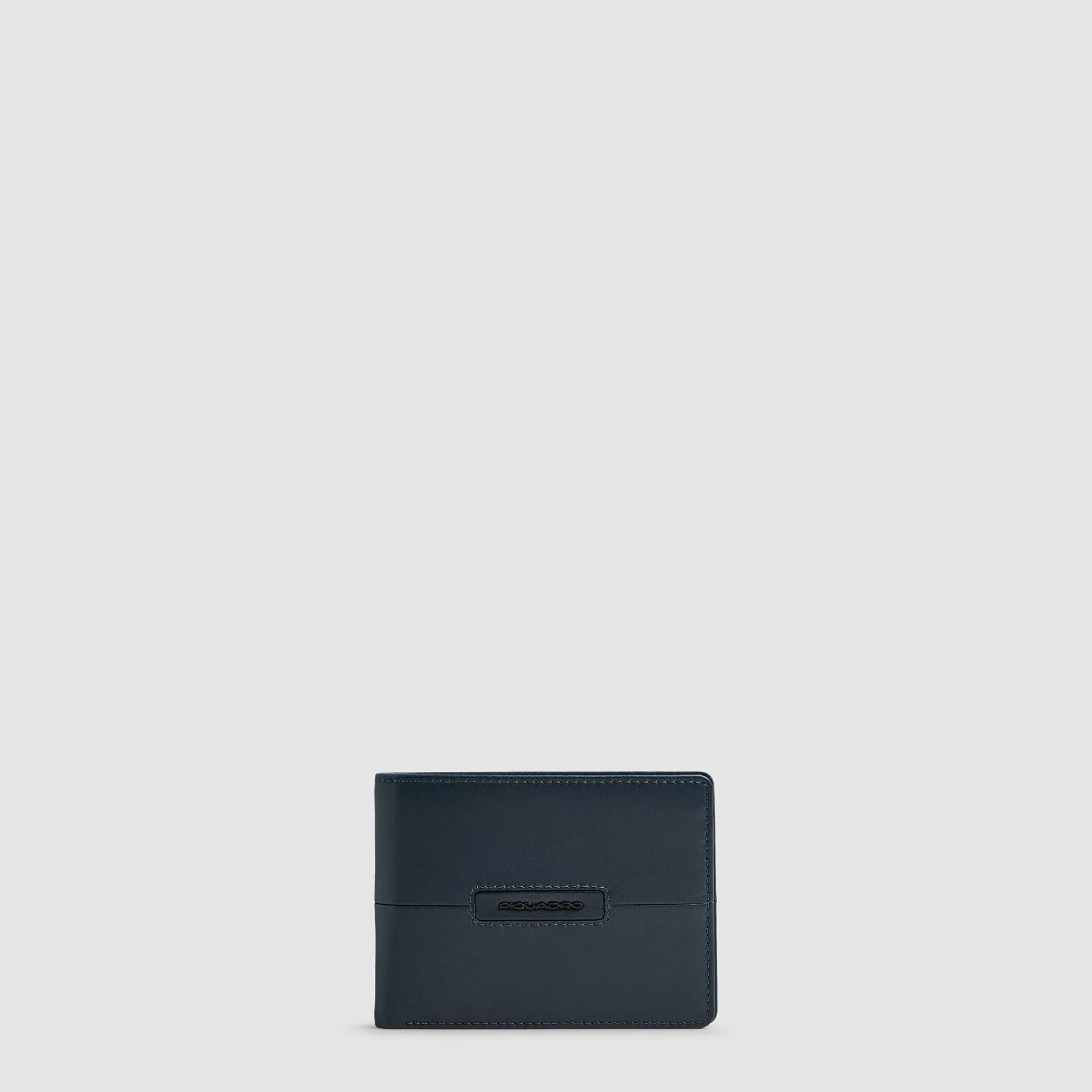 Кожаное портмоне с RFID-защитой и 7 отделениями для карт Piquadro PU1392W149R/BLU, синийphoto0