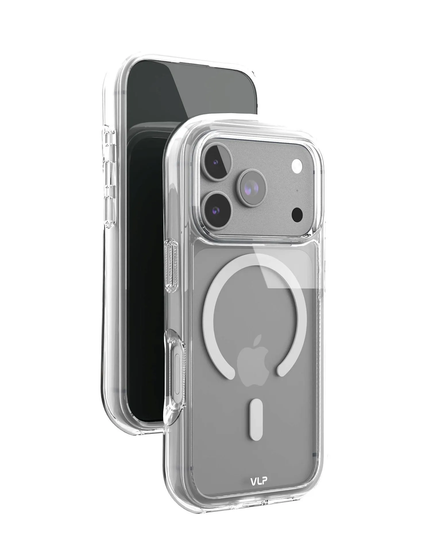 Чехол защитный VLP Bubble Case с MagSafe для iPhone 17 Pro, белыйphoto3