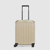 Жёсткий чемодан для ручной клади с замком TSA Piquadro BV4425PQL/BEO, матовый бежевый