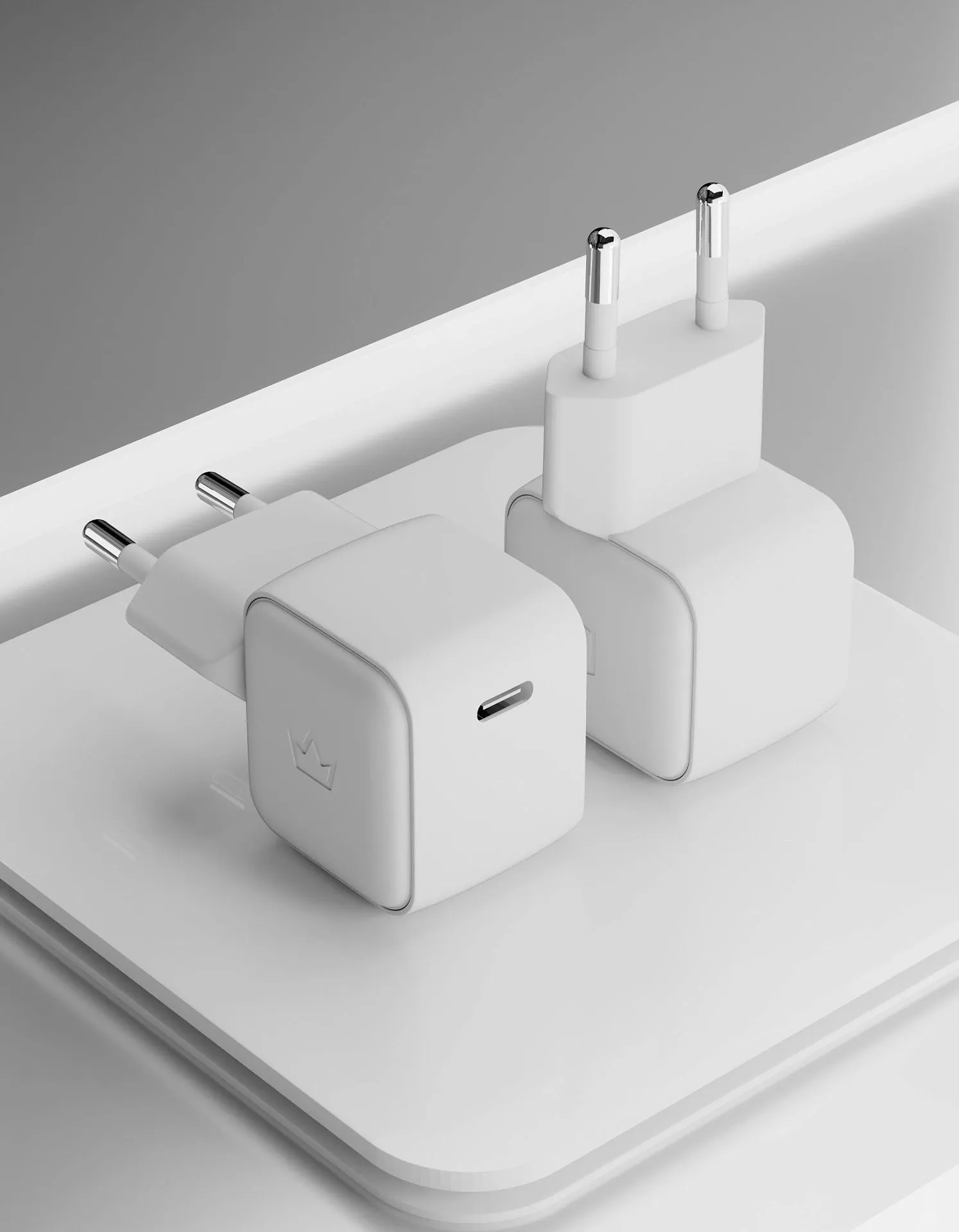 Сетевое зарядное устройство VLP G-Charge 30Вт USB-C, PD, QC, белыйphoto8