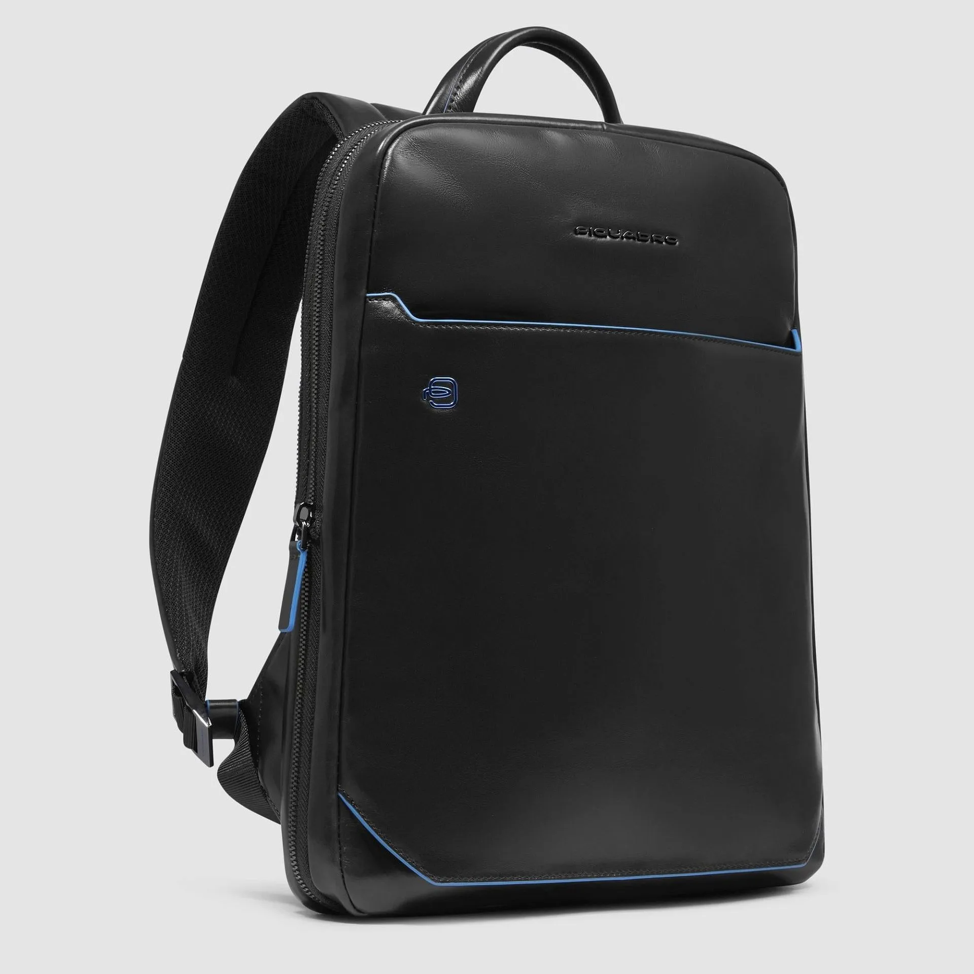 Кожаный рюкзак для ноутбука 14" с RFID-защитой Piquadro CA6311B2/N, чёрныйphoto1