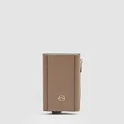 Компактный женский кошелёк с RFID-защитой Piquadro PP5585W92R/TOBLU, серый