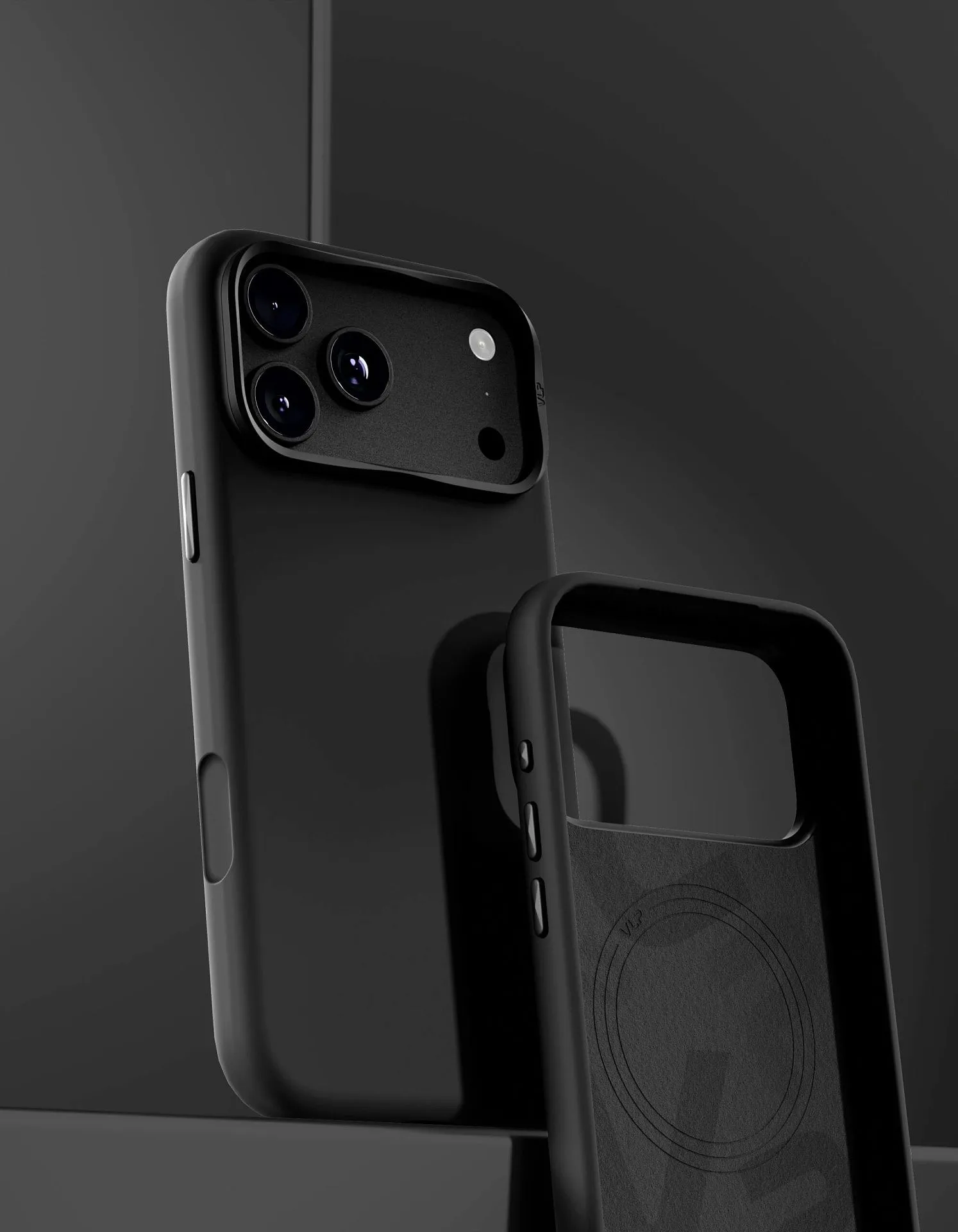 Чехол защитный VLP Aster Pro Case с MagSafe для iPhone 18 Pro, черныйphoto1