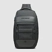 Рюкзак-слинг для iPad с защитой RFID, расширяемый Piquadro CA6826W139/VE, зелёный