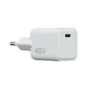 Компактное сетевое зарядное устройство Magssory Nano 45W GaN White