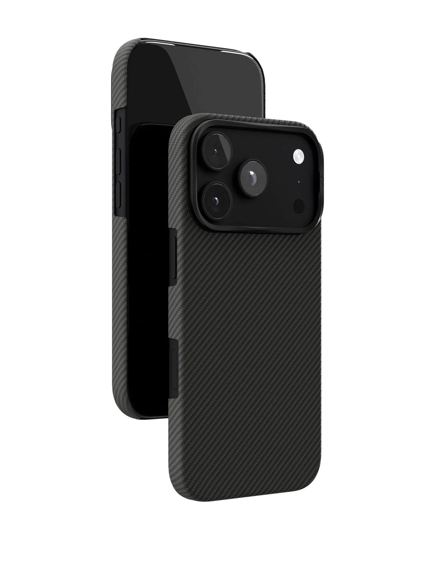 Чехол защитный VLP Kevlar Case с MagSafe для iPhone 18 Pro, черныйphoto7